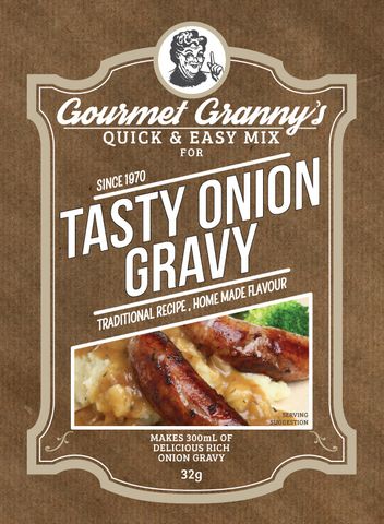 GOURMET GRANNYS TASTY ONION GRAVY [15]