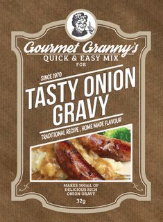 GOURMET GRANNYS TASTY ONION GRAVY [15]
