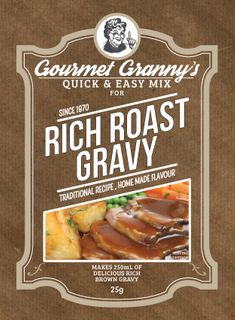 GOURMET GRANNYS RICH ROAST GRAVY [15]