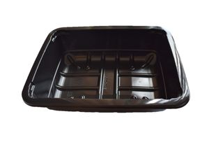 CRYOVAC MAP TRAYS 9X7X60 BLACK [512]