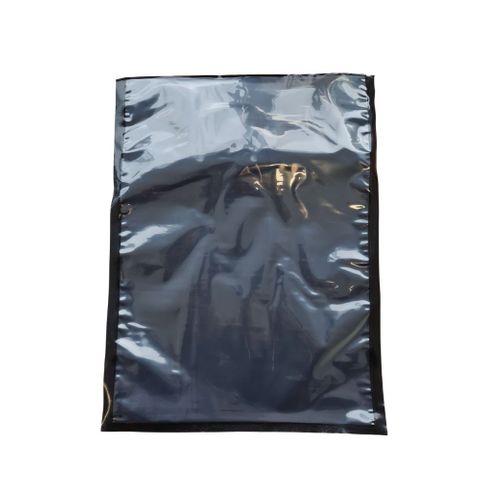 VACUUM POUCH BLACK/CLEAR 165X250 [100]