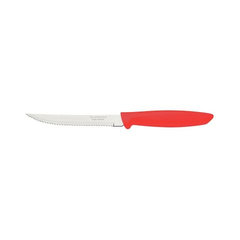 KNIFE TRAM. CUTLERY STEAK RED [12]