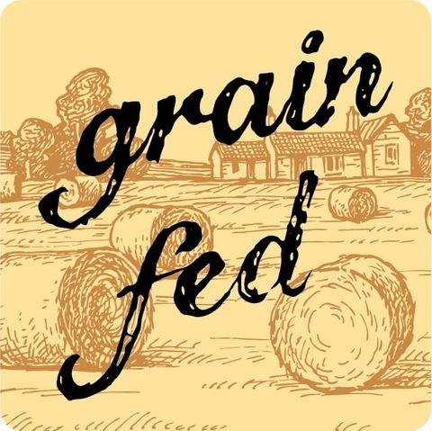 LABEL GRAIN FED [500]