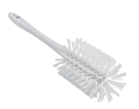 VIKAN PIPE BRUSH WHITE W/HANDLE 430MM