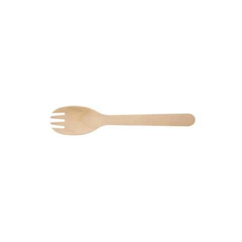 IKON WOODEN COATED SPORK [1000]