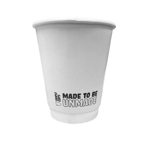 IKON PAPER COFFEE CUP 12OZ DW 90MM [500]