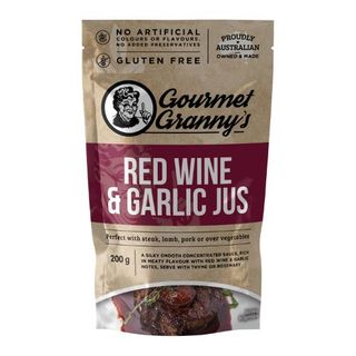 GOURMET GRANNYS LIQ. RED WINE GARLIC JUS