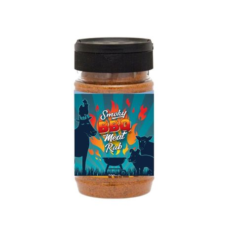 RETAIL RUB SMOKY BBQ 230G