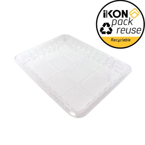 IKON TRAY 13X10X32 RPET CLOSED [240]