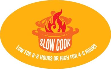 LABEL SLOW COOK INSTRUCTIONS [500]