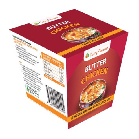 RETAIL CURRY FLAVOURS BUTTER CHICKEN [12