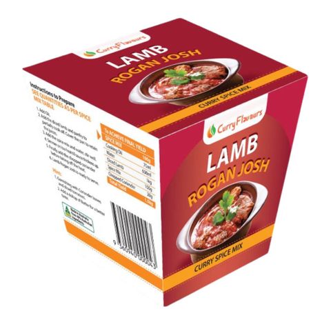 RETAIL CURRY FLAVOURS ROGAN JOSH [12]