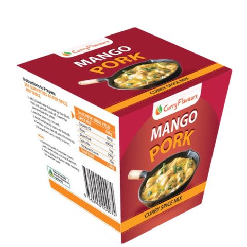 RETAIL CURRY FLAVOURS MANGO PORK [12]