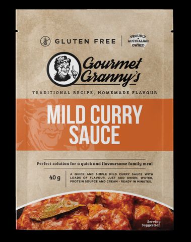 GOURMET GRANNYS MILD CURRY SAUCE [12]