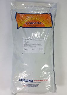 MEAL CORONA HERB CHILLI GARLIC BURG 5KG