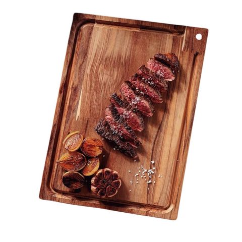 CUTTING BOARD TRAM. 400X280MM T.WOOD [8]