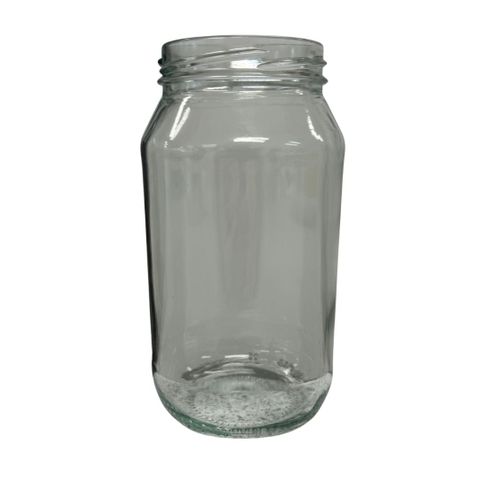 ROUND GLASS JAR 500ML [42]
