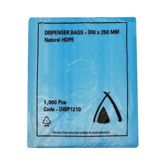 PLASTIC HD EZY BAGS 250X300  [1000]