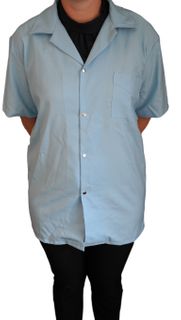 COAT SKY BLUE BUTTON UP SZ 5 [97]