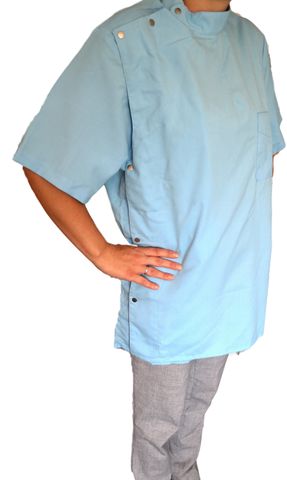 COAT SKY BLUE DENTAL SZ 8 [112]