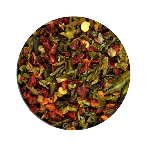 SPICE CAPSICUM FLAKES RED&GREEN 1KG