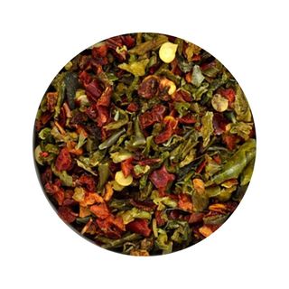 SPICE CAPSICUM FLAKES RED&GREEN 1KG