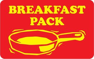 LABEL FOIL BREAKFAST PACK [500]