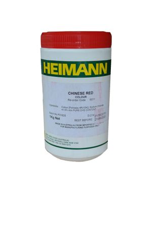 ADDITIVE HEIMANN CHINESE RED COLOUR 1KG