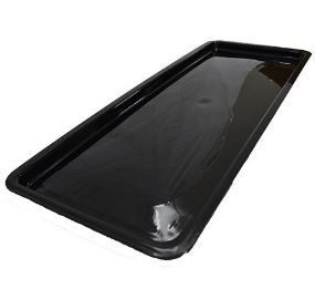 TRAY BLACK DISPLAY 768x318x28 30x12x1