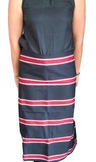 APRONS RED  WHITE &BLUE WAIST
