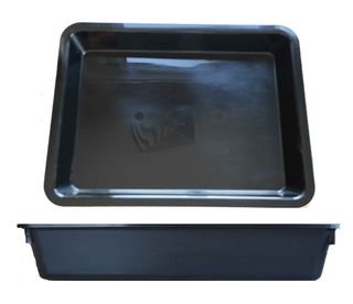 TRAY BLACK DISPLAY 412x316x56 16x12x2