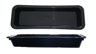 TRAY BLACK DISPLAY 418x160x58 16x6x2