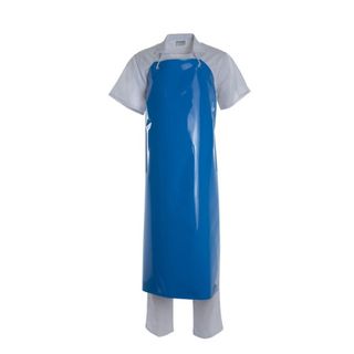 APRONS BLUE PLATILON WITH CORD