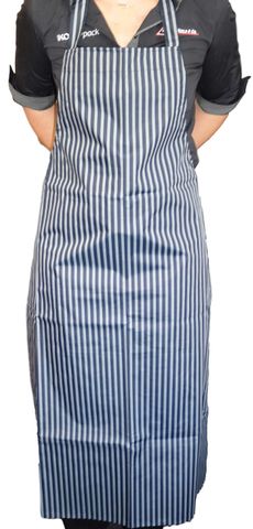 APRONS STRIPED NAVY H NYLON 90X120CM