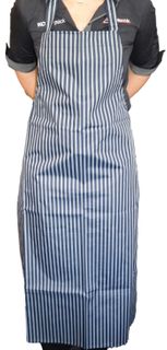 APRONS STRIPED NAVY H NYLON 90X120CM