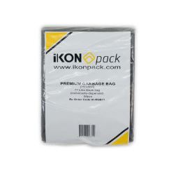 IKON 77LT BLACK PREMIUM GRB BIN BAG