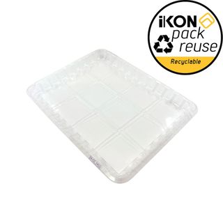 IKON TRAY 14X11X32 RPET CLOSED [200]