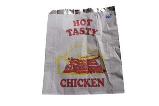 PAPER SMALL PRINTED CHICKEN FOIL BAGS