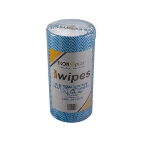 IKON BLUE HEAVY DUTY WIPES 300X530 [85]