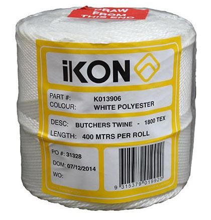 TWINE IKON BUTCHERS WHITE 400M K013906