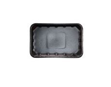 IKON TRAY 8X5X15 SHALLOW BLACK[1000]