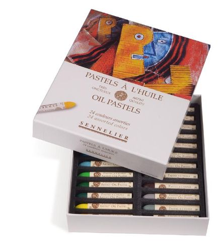 Oil Pastels Box of 12
