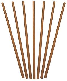 STRAWS PAPER BROWN REGULAR 250SLV (10CTN)