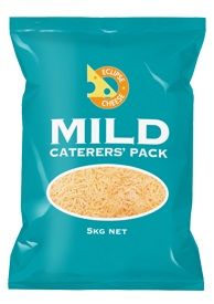 CHEESE MILD CATERERS GRATED 5KG ECLIPSE