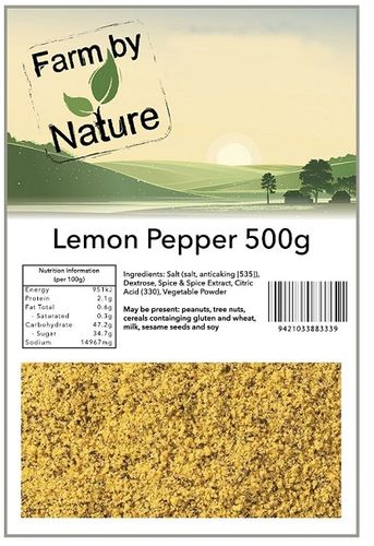 PEPPER LEMON 500GM FARM BY NATURE