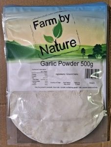 GARLIC POWDER 500GM FARM BY NATURE