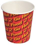 CUP HOT CHIP 12OZ HF2G (50SLV) 20CTN