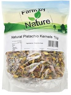NUTS PISTACHIO NATURAL KERNALS 1KG FARM BY NATURE