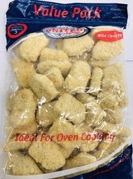 FISH BITES CRUMBED NZ 1KG 5CTN UF 3320