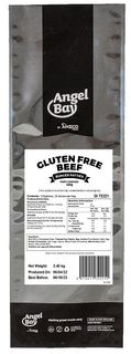 PATTIES BEEF 120GM GLUTEN FREE 20SLV (3CTN) A/BAY